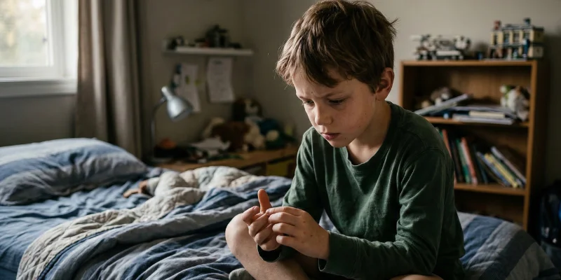 Edades de morderse las uñas en niños: cómo evoluciona el hábito